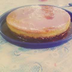 Una foto de Chocoflan