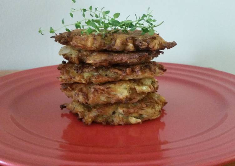 Easiest Way to Prepare Homemade Potato cabbage pancakes