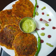 Besan pancake A picture of Besan pancake.