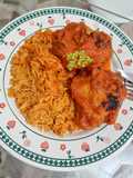 Arroz jollof y pollo estofado! Receta nigeriana!