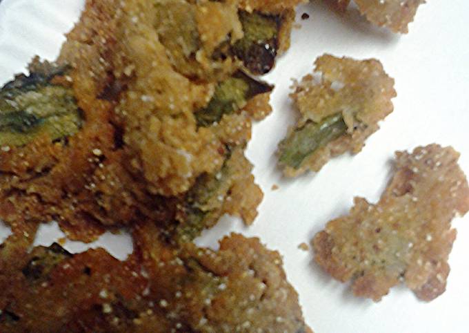 Recipe of Perfect breaded and fried cactus