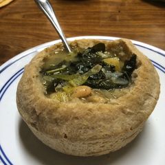 A picture of White Bean And Kale Soup.