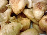 A picture of deep fried potato wedges