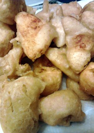 A picture of Battered N Deep Fried Potato Wedges.