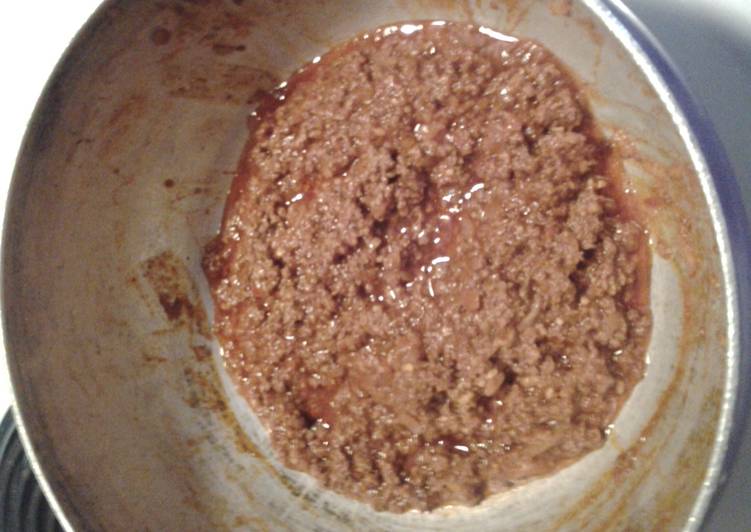 Simple Way to Prepare Super Quick Homemade Big O&#39;s Homerun Sloppy Joe&#39;s