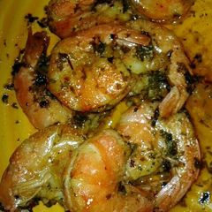 A picture of Spicy Lemon Pepper Shrimp.
