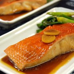 A picture of Simmered Alfonsino (Kinmedai).