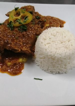 Una foto de Pepian de cuy