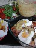My Poached Egg and Seared Gammon with Homemade Hollandaise Sauce 😉😀