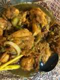 Ayam goreng minyak cili api