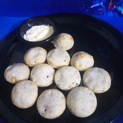 Urad dal Appe A picture of Urad dal Appe.
