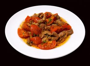 Hình của món SP.0800 - Thịt Heo Xào Cà Chua.