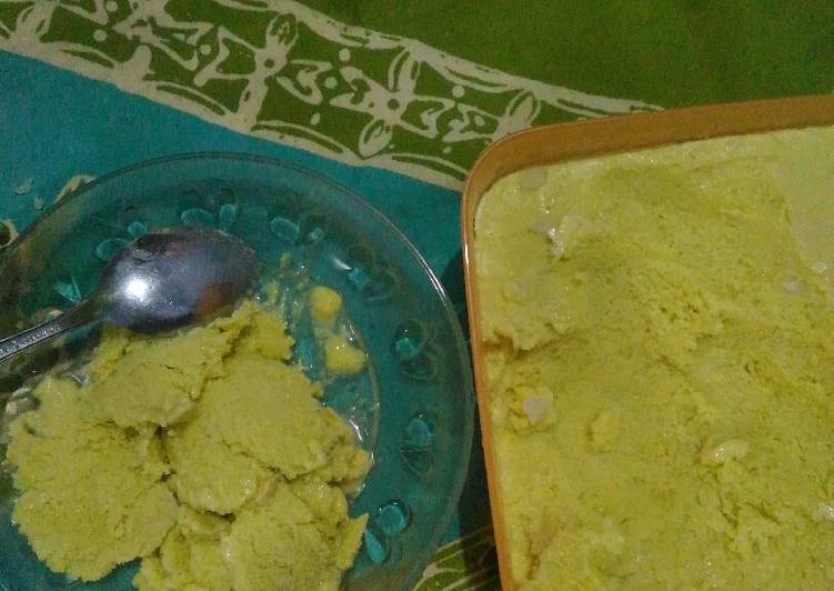 Resep Es krim alpukat praktis & sehat, Bikin Ngiler