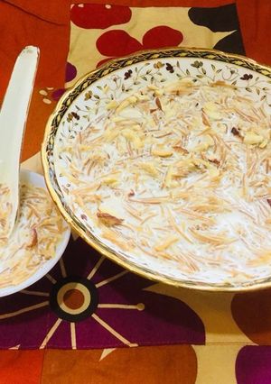 A picture of #Eid deserts.