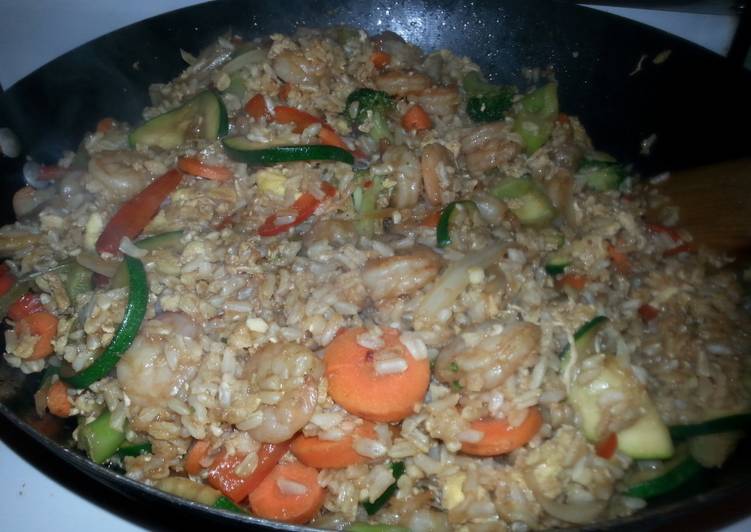 Recipe of Ultimate Shrimp fried rice