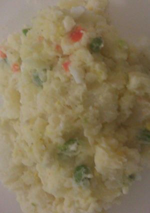 A picture of Mash potato.