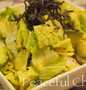 Recipe Vegetarian Chinese Cabbage Salad with Olive Oil Topped with Shio-Konbu the Awesome  Delicious
