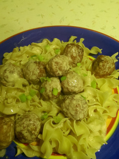 A picture of Swedish Meatballs.
