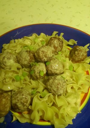 A picture of Swedish Meatballs.