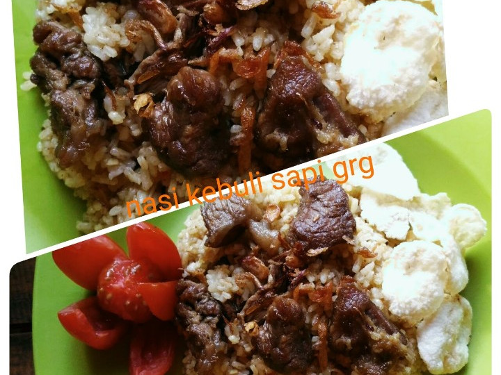 Anti Ribet, Buat Nasi kebuli sapi goreng Rumahan