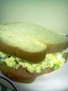 A picture of Husband Egg Salad.