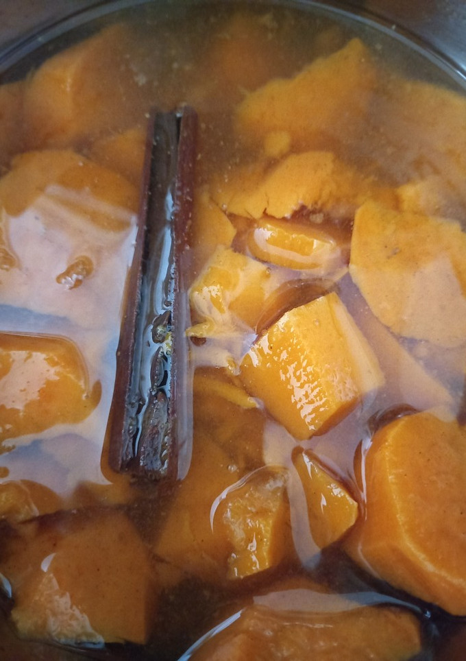 Una foto de Batata con miel y canela