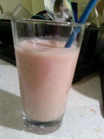 Easy Way Prepare midnight craving fruit smoothie the Awesome  Really delicious