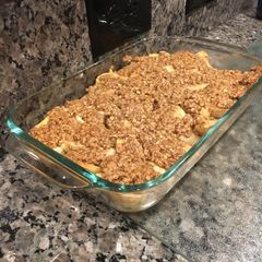 A picture of Apple 🍎 Crisp 😋.