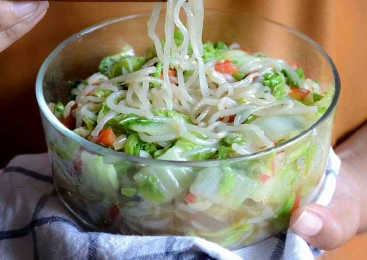 Resep: Korean Shirataki CapJae #BikinRamadanBerkesan #day06 yang Gurih!