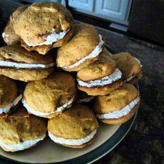 A picture of Pumpkin Whoopie Pies.