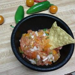 Quick Fresh Salsa A picture of Quick Fresh Salsa.