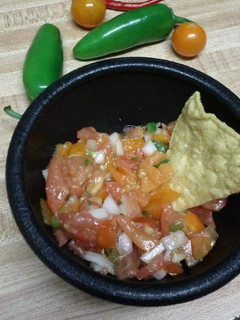 A picture of Quick Fresh Salsa.
