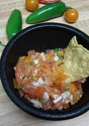 A picture of Quick Fresh Salsa.