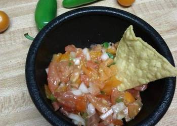The New Way Making Recipe Quick Fresh Salsa Practical Delicious The New Way Making Recipe Quick Fresh Salsa Practical Delicious