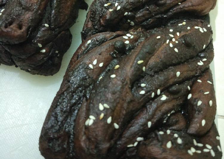 154. Triple Chocolate Babka Bread