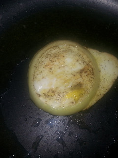 A picture of Perfect fried egg.