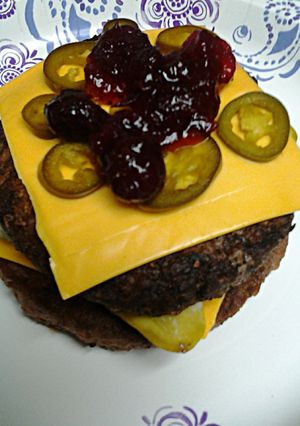 A picture of The Spicy Stack.