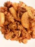 Popular Easy Crunchy Teriyaki Nagaimo Yam and Pork Stir-fry