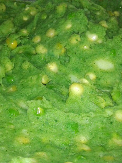 A picture of Peas&maize mukimo # authormarathon.