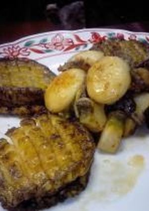 A picture of Easy Abalone Cooked In Butter.