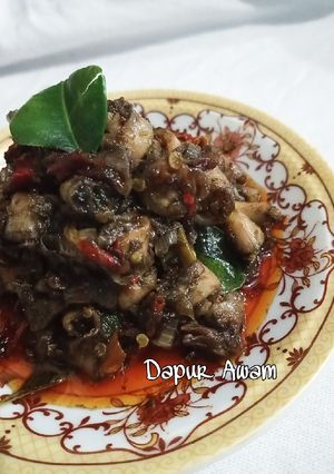 Foto resep Sambal baby cumi daun jeruk
