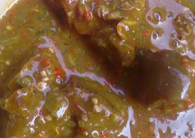 How to Make Any-night-of-the-week Okra n ogbono soup