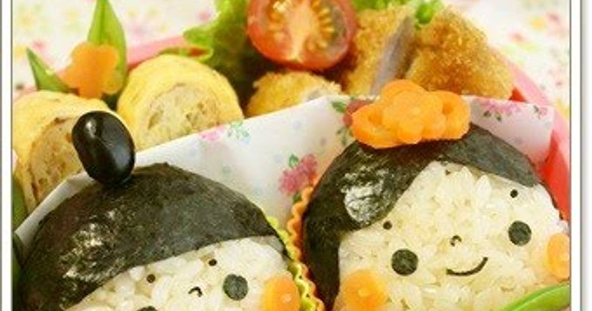 Character Bento Totoro and Soot Sprites Recipe by cookpad.japan - Cookpad