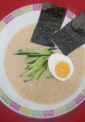 A picture of Easy Cold Ramen Noodles with Somen Noodles.