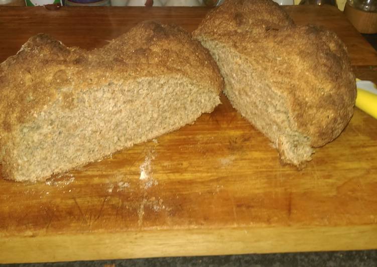 Easiest Way to Make Homemade Mandys grandmothers famous Irish brown soda bread