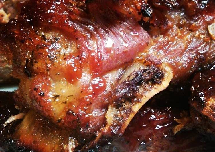 Recipe of Quick Sweet Tea Brined Ribs