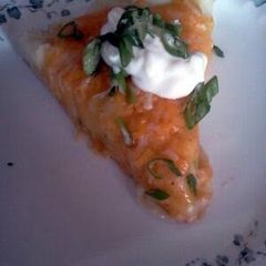 A picture of Garlic Mashed Potato Pizza.
