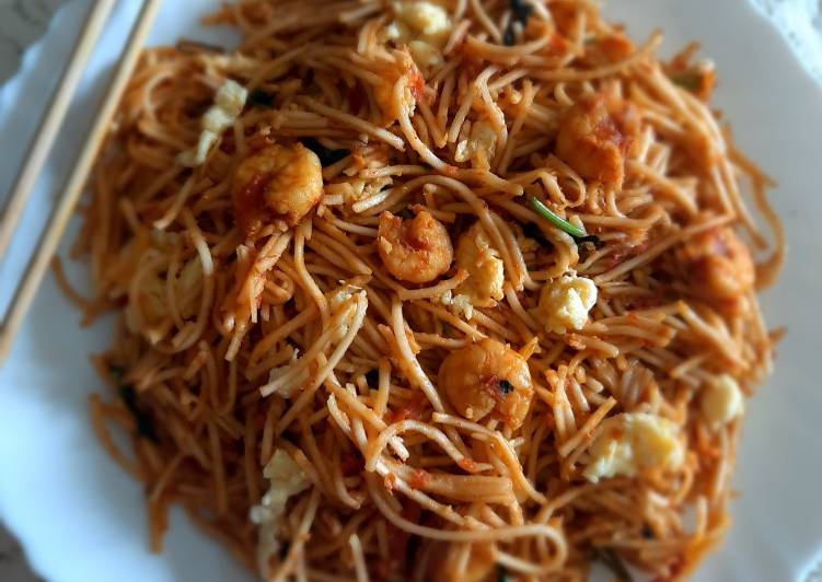 Spicy Shrimps Noodles