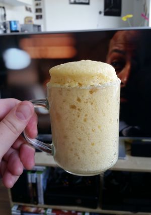 A picture of Basic mug cake.