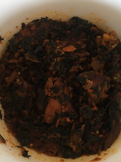 A picture of Smoked fish vegetable stew.